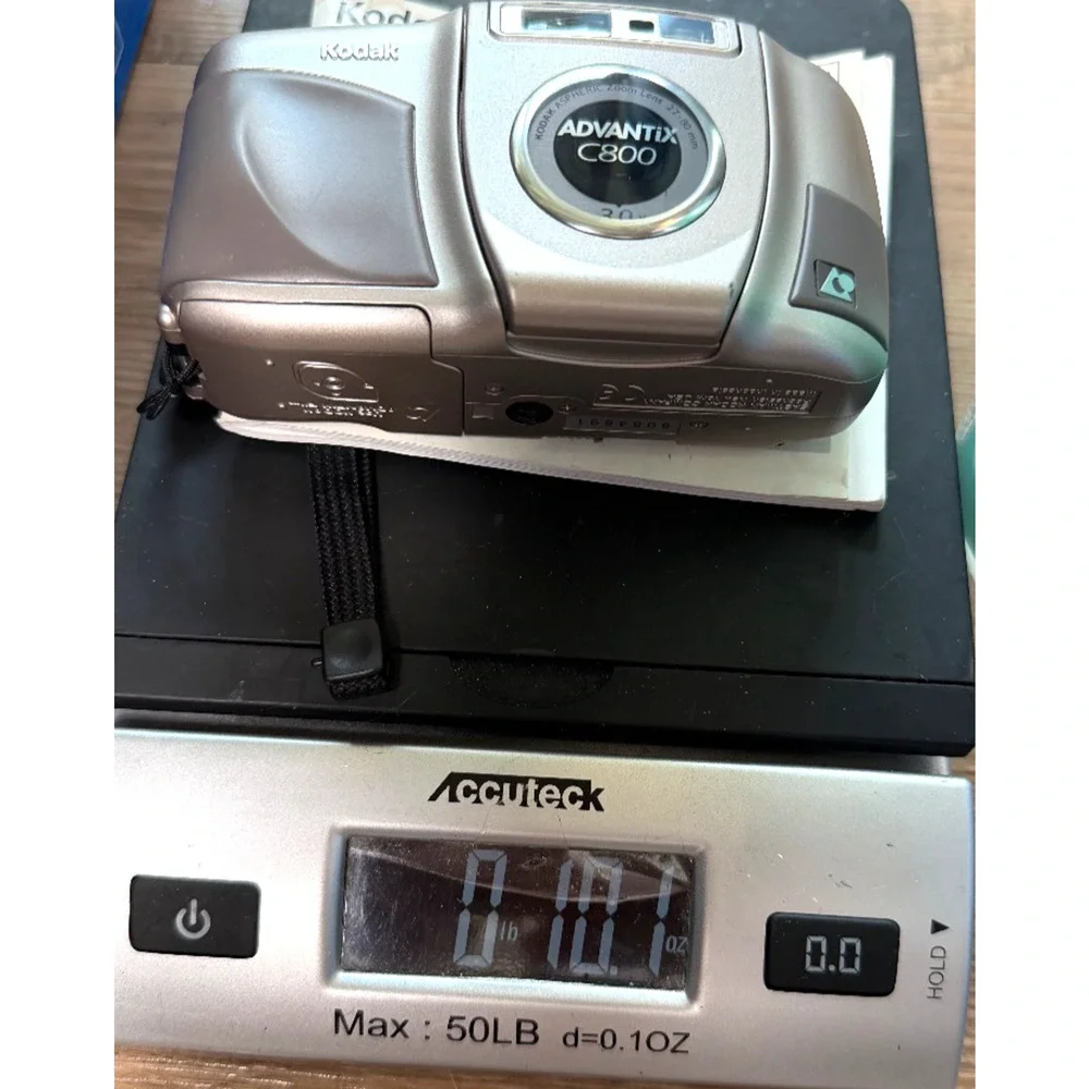 Kodak Advantix C800 Zoom APS Film Camera w/ Manual Untested As Is